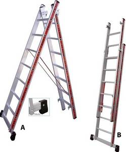 TWO-PIECE PROFAL LADDER 2.5m 800209